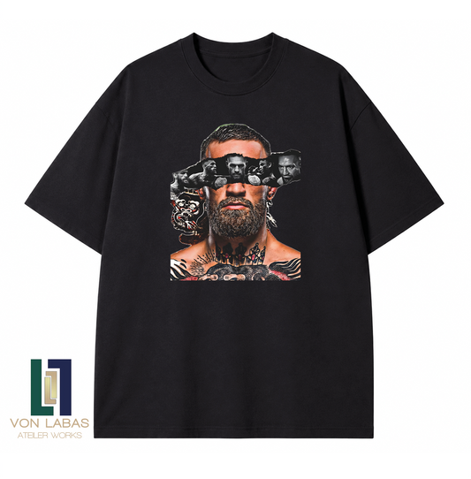 UFC Conor McGregor Baskılı Oversize T-Shirt