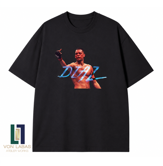 UFC Nate Diaz Baskılı Oversize T-Shirt