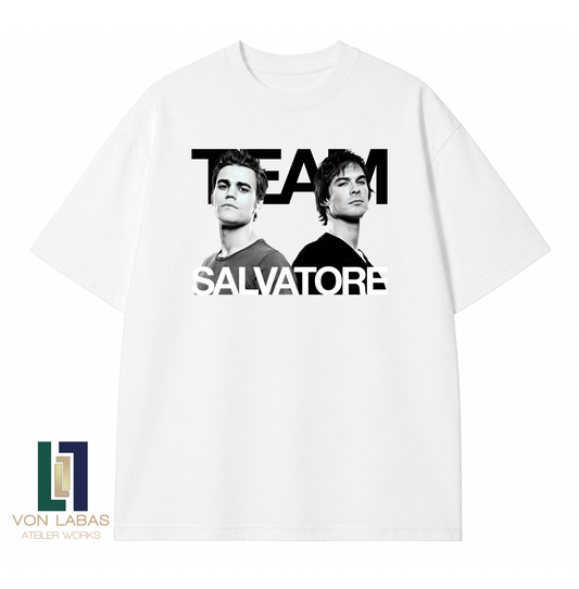 Vampire Diaries Baskılı Oversize T-Shirt