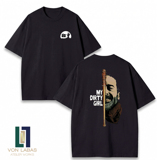 The Walking Dead Baskılı Oversize T-Shirt