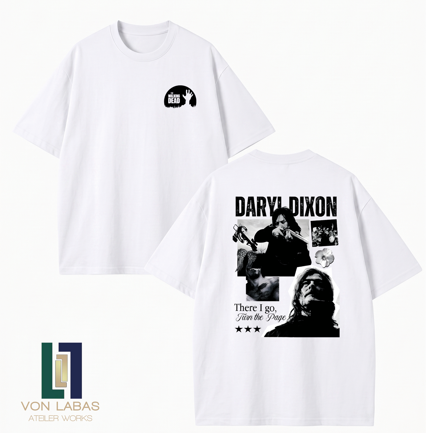 The Walking Dead Baskılı Oversize T-Shirt