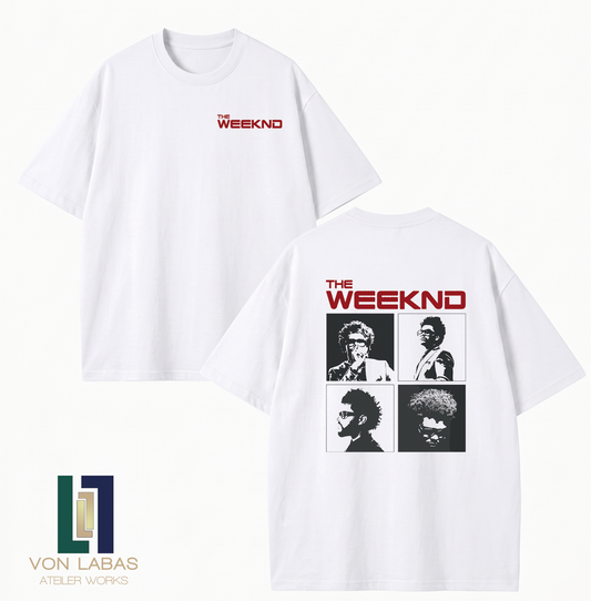 The Weeknd Baskılı Oversize T-Shirt