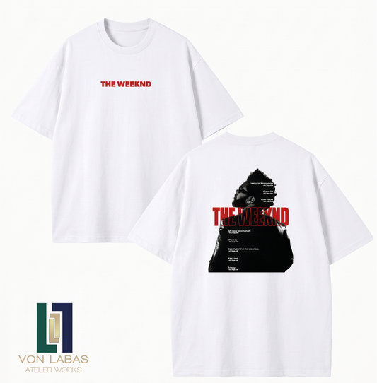 The Weeknd Baskılı Oversize T-Shirt