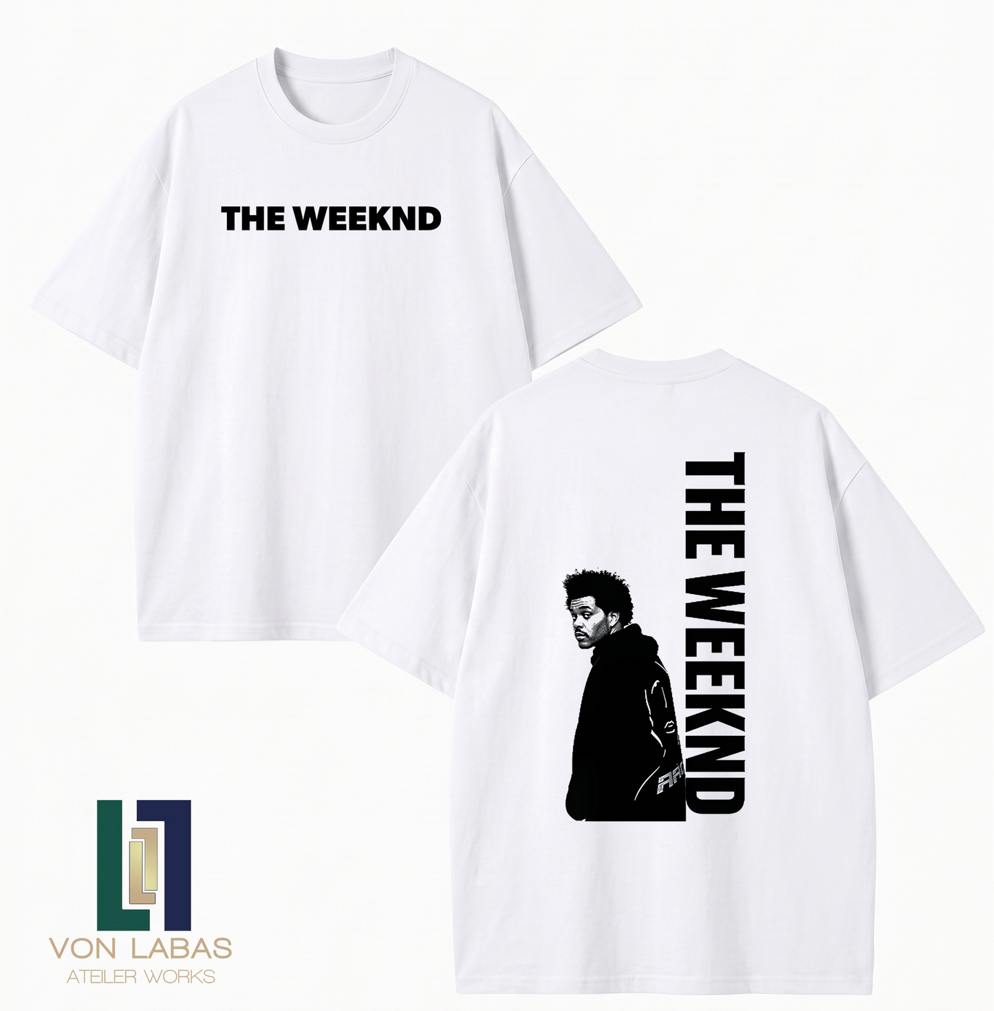 The Weeknd Baskılı Oversize T-Shirt