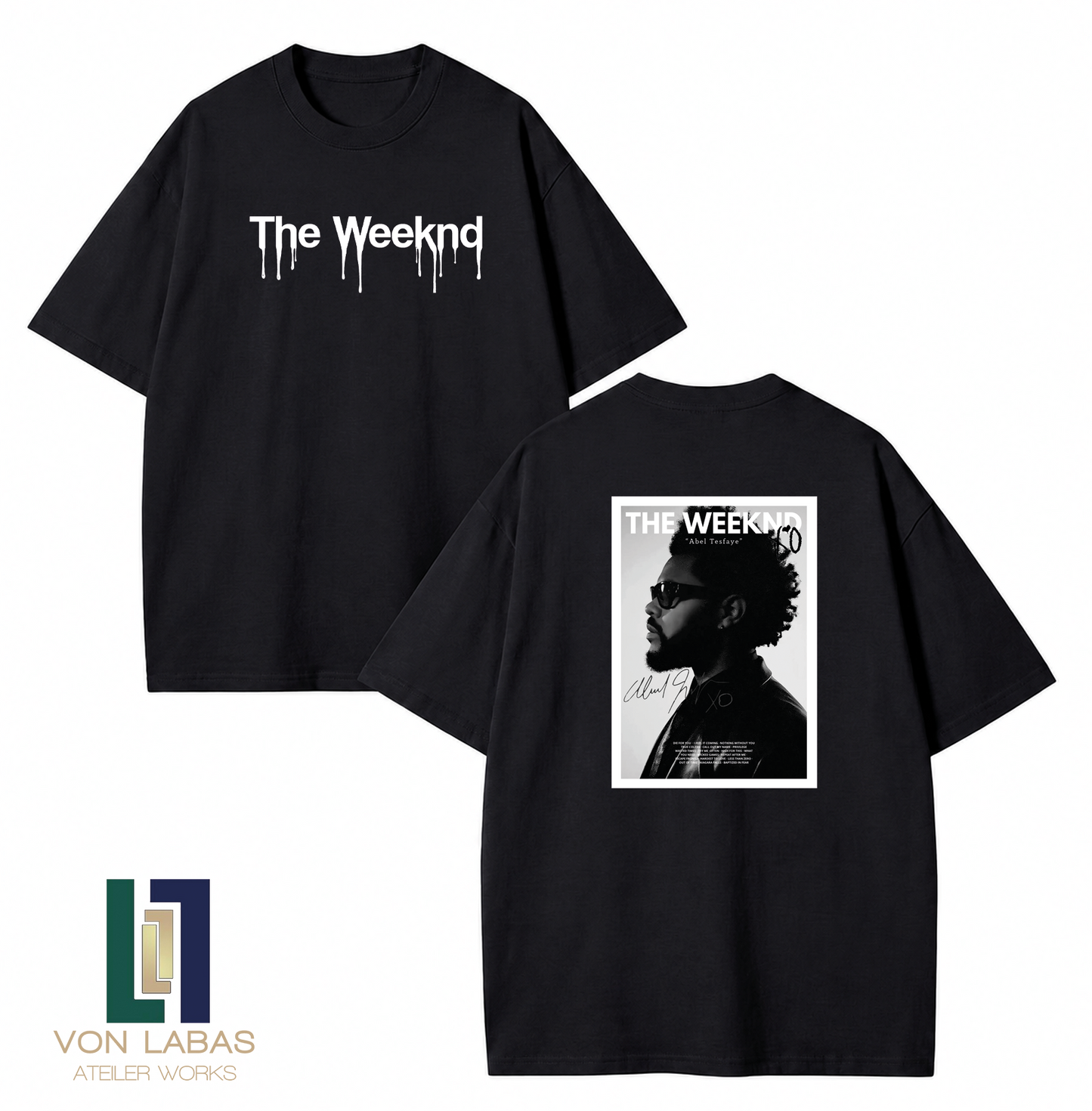 The Weeknd Baskılı Oversize T-Shirt